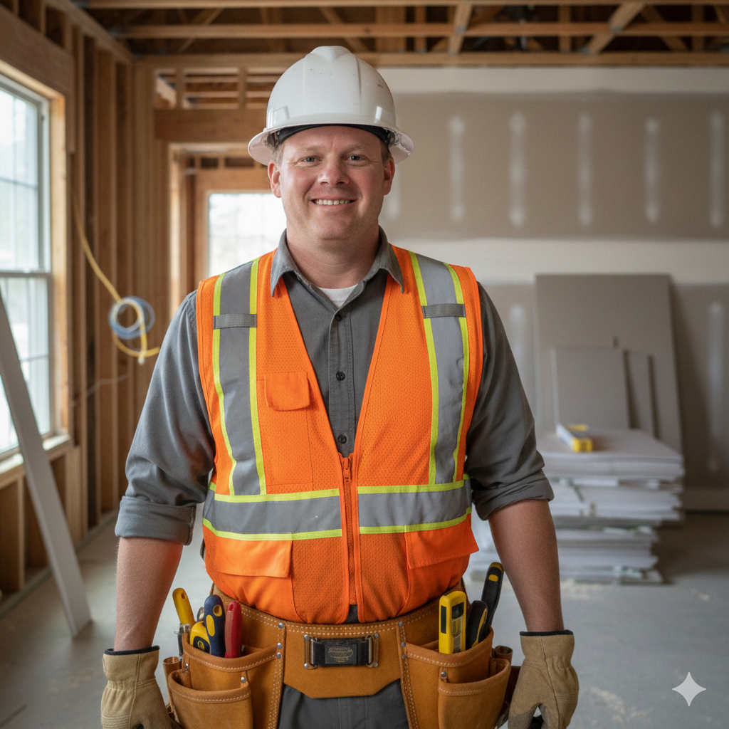 Headshot of Landen Bacon, owner of EFS Construction